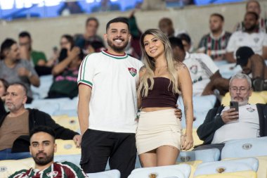 Rio de Janeiro (RJ), 02 / 08 / 2025 - FLUMINENSE X GREMIO - Brezilya Maracana Şampiyonası için Fluminense ve Gremio arasında maç.                   