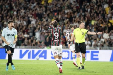 Rio de Janeiro (RJ), 02 / 08 / 2025 - FLUMINENSE X GREMIO - Brezilya Maracana Şampiyonası için Fluminense ve Gremio arasında maç.                   