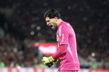 Rio de Janeiro, Rio de Janeiro, Brezilya - 09 Ağustos 2025. Maracana Stadyumunda Flamengo x Mirassol.                       