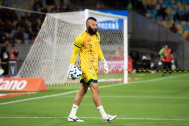 Rio de Janeiro, Rio de Janeiro, Brezilya - 09 Ağustos 2025. Maracana Stadyumunda Flamengo x Mirassol.                       