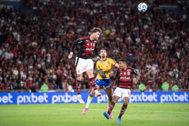 Rio de Janeiro, Rio de Janeiro, Brezilya - 09 Ağustos 2025. Maracana Stadyumunda Flamengo x Mirassol.                       