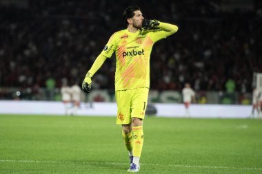 Rio de Janeiro (RJ), 13 / 08 / 2025 - FLAMENGO X INTERNACIONAL RS - Flamengo, Maracana 'daki Copa Libertadores için Uluslararası SC maçına karşı.                             