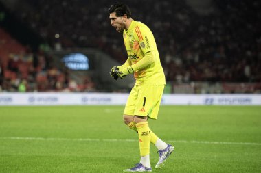 Rio de Janeiro (RJ), 13 / 08 / 2025 - FLAMENGO X INTERNACIONAL RS - Flamengo, Maracana 'daki Copa Libertadores için Uluslararası SC maçına karşı.                             