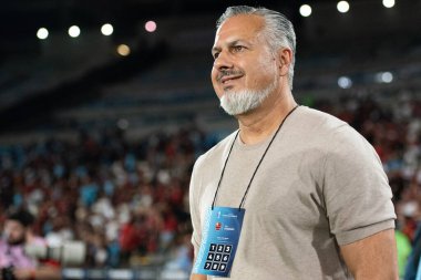 Rio de Janeiro, Rio de Janeiro, Brezilya - 23 Ağustos 2025. Flamengo x Barcelona, Maracana Stadyumu 'ndaki Kıtalararası 20..                             