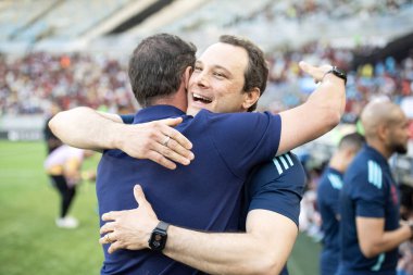 Rio de Janeiro, Rio de Janeiro, Brezilya - 23 Ağustos 2025. Flamengo x Barcelona, Maracana Stadyumu 'ndaki Kıtalararası 20..                             