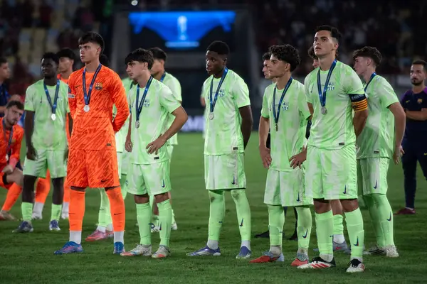 Rio de Janeiro, Rio de Janeiro, Brezilya - 23 Ağustos 2025. Flamengo x Barcelona, Maracana Stadyumu 'ndaki Kıtalararası 20..                             