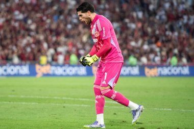 Rio de Janeiro, Rio de Janeiro, Brezilya - 21 Eylül 2025. Flamengo x Vasco Maracana Stadyumunda.                 