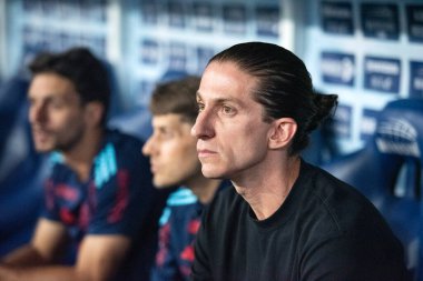 Rio de Janeiro, Rio de Janeiro, Brezilya - 02 Ekim 2025: Flamengo x Cruzeiro Maracana Stadyumu.                  