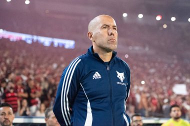 Rio de Janeiro, Rio de Janeiro, Brezilya - 02 Ekim 2025: Flamengo x Cruzeiro Maracana Stadyumu.                  