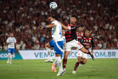 Rio de Janeiro, Rio de Janeiro, Brezilya - 02 Ekim 2025: Flamengo x Cruzeiro Maracana Stadyumu.                  