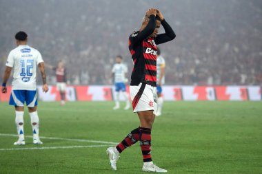 Rio de Janeiro, Rio de Janeiro, Brezilya - 02 Ekim 2025: Flamengo x Cruzeiro Maracana Stadyumu.      