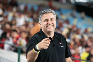 Rio de Janeiro, Rio de Janeiro, Brezilya - 02 Ekim 2025: Flamengo x Cruzeiro Maracana Stadyumu.                  