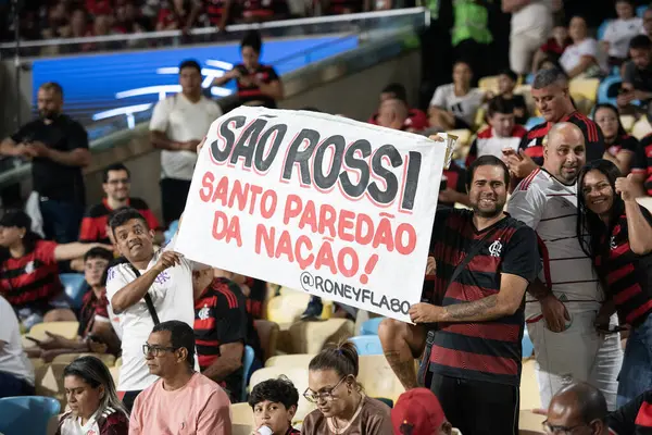 Rio de Janeiro, Rio de Janeiro, Brezilya - 02 Ekim 2025: Flamengo x Cruzeiro Maracana Stadyumu.      