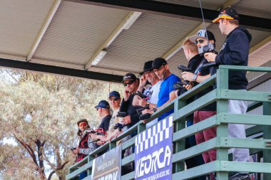 MELBOURNE, AUSTRALYA - 30 Ekim 2022 'de Keilor Offroad Circuit KEORCA' da düzenlenen Vintage Bash RC etkinliği