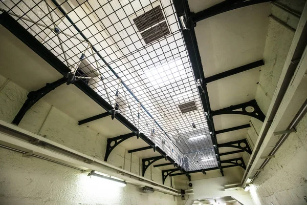 Beechworth Austrália Dezembro 2021 Histórico Beechworth Gaol Seu Pátio Dia — Fotografia de Stock