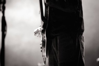 MELBOURNE, AUSTRALIA - 30 Kasım 2022 'de Avustralya' nın Melbourne kentinde düzenlenen The Forum Theatre 'da Andy Bell ve Ride 30.