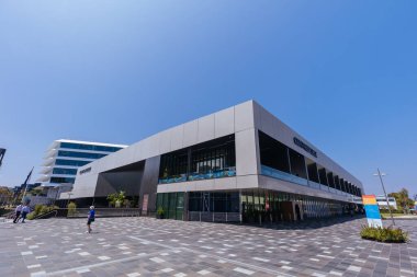 MELBOURNE, AUSTRALIA - JANUARY 13: Atmosphere and venue shots ahead of the 2023 Australian Open at Melbourne Park on January 13, 2023 in Melbourne, Australia.