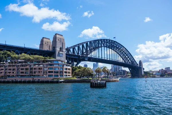 Sydney Ausztrália Március 2023 Campbells Öböl Szikláknál Környező Kikötővel Egy — Stock Fotó