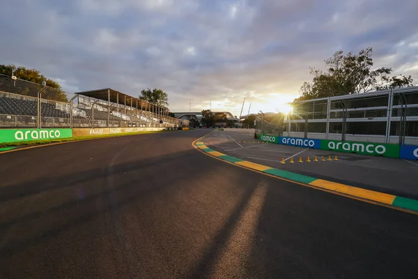 Melbourne Australië Maart Sfeer Voor Race Circuit Formule Grand Prix — Stockfoto