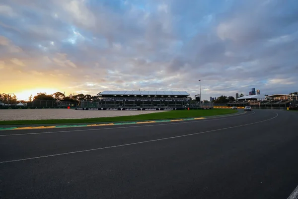 Melbourne Australia March Атмосфера Перед Гонкою Трасі 2023 Гран Прі — стокове фото