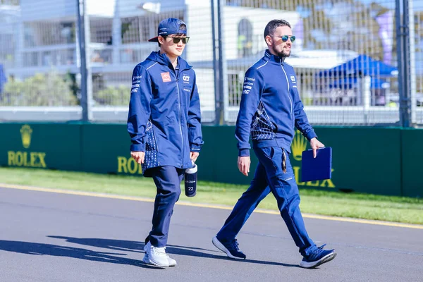 Melbourne Australya Mart 2023 Avustralya Formula Grand Prix Inden Önce — Stok fotoğraf