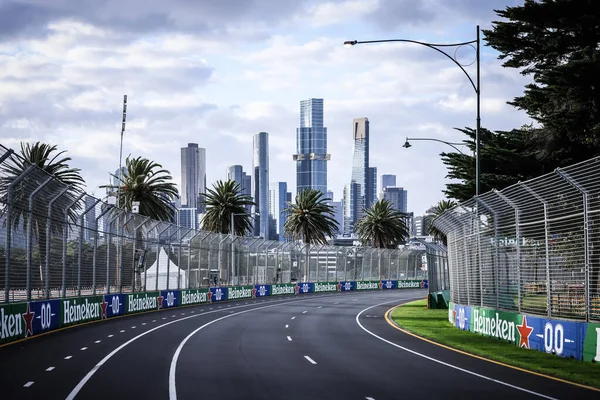 Melbourne Australia Marzo Atmosfera Pre Gara Pista Gran Premio Australia — Foto Stock
