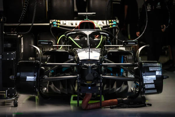 Melbourne Australië Maart Mercedes Amg Petronas Formule Team Maart 2023 — Stockfoto