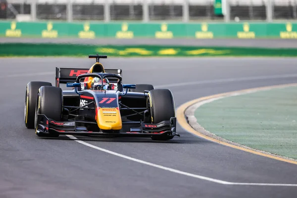 Melbourne Ausztrália Március Jack Doohan Invicta Virtuosi Racing Től Ben — Stock Fotó