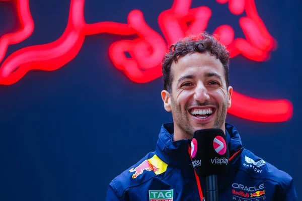 Melbourne Austrália Abril Daniel Ricciardo Grande Prêmio Fórmula Austrália 2023 — Fotografia de Stock