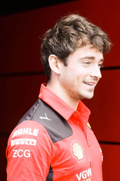 Melbourne Australia Marzo Charles Leclerc Mónaco Gran Premio Australiano Fórmula — Foto de Stock