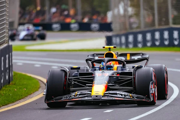 Melbourne Ausztrália Április Sergio Perez Mexikóból Vezeti Oracle Red Bull — Stock Fotó