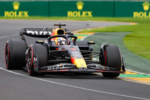 Melbourne Ausztrália Április Max Verstappen Hollandiából Vezeti Oracle Red Bull — Stock Fotó
