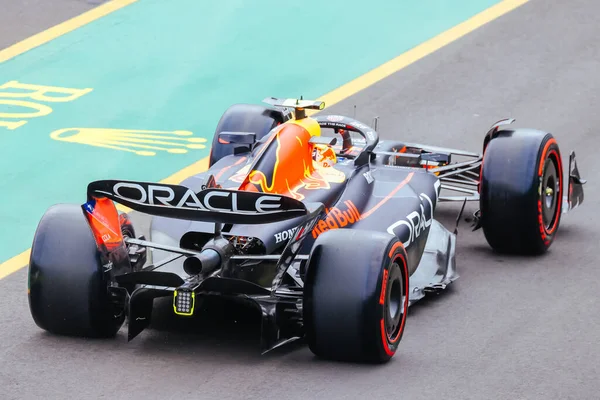 Melbourne Australia Abril Max Verstappen Los Países Bajos Conduce Oracle — Foto de Stock