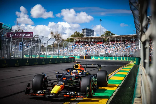 Melbourne Ausztrália Március Max Verstappen Vezeti Oracle Red Bull Racing — Stock Fotó