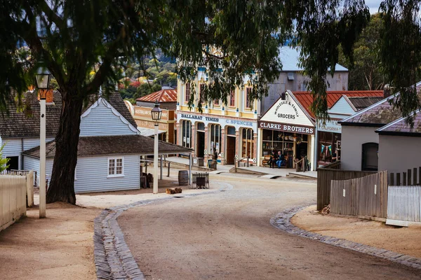 Sovereign Hill Australia April Sovereign Hill Open Air Museum Recreating — Stock Photo, Image