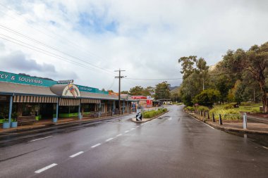 HALLS GAP, AUSTRALYA - 16 Nisan: Grampians bölgesi Victoria, Avustralya 'daki Halls Gap kırsalındaki görüntüler
