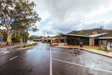 HALLS GAP, AUSTRALYA - 16 Nisan: Grampians bölgesi Victoria, Avustralya 'daki Halls Gap kırsalındaki görüntüler