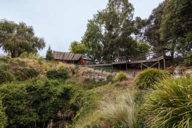 Güney Avustralya, Avustralya 'daki Gambier Dağı CBD' nin altındaki ikonik ve popüler Engelbrecht Mağara Sistemi