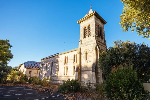 Penola Australia Kwietnia 2023 Kościół Prezbiteriański Miejscowości Penola Regionie Winiarskim — Zdjęcie stockowe