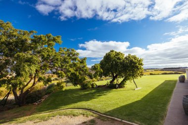 MCLAREN VALE, AUSTRALIA - 13 Nisan 2023: Güney Avustralya 'nın Mclaren Vale semtinde Coriole üzüm bağı