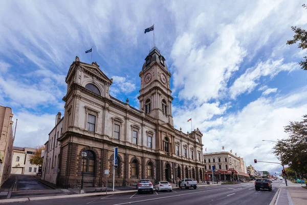 Ballarat Αυστραλια Απριλίου 2023 Εμβληματική Αρχιτεκτονική Του Δημαρχείου Του Μπαλαράτ — Φωτογραφία Αρχείου