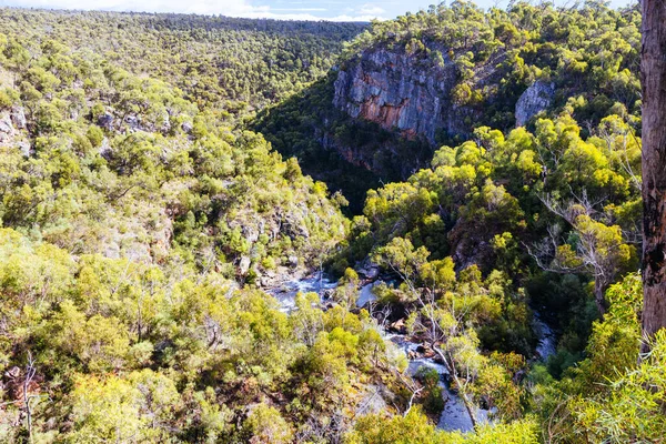Cascate Rotte Avvistamento Vicino Mckenzie Falls Nei Grampiani Centrali Victoria — Foto Stock