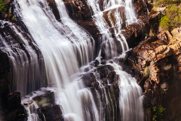 Világhírű Mackenzie Falls Közép Grampians Victoria Ausztrália — Stock Fotó