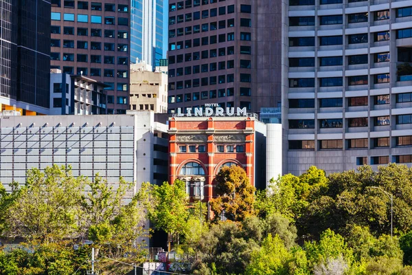 Melbourne Australia October 2021 Skyline Melbournes East End Cbd Iconic — Stock Photo, Image