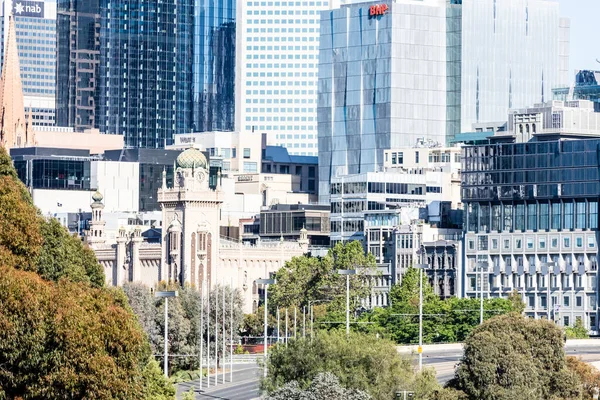 Melbourne Rakousko Října 2021 Pohledy Birrarung Marr Architektury William Barak — Stock fotografie