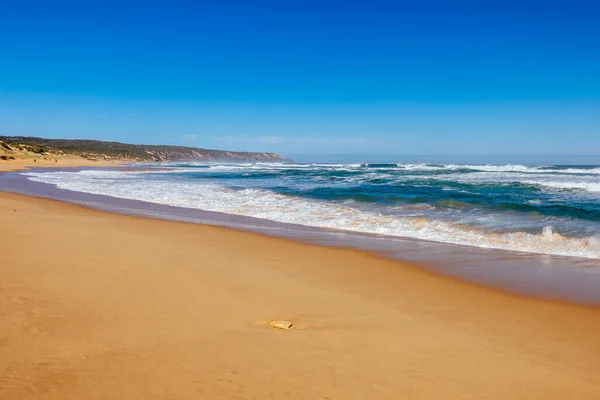 Gunnamatta Ocean Beach Como Parte Península Mornington Paseo Costero Cálido — Foto de Stock
