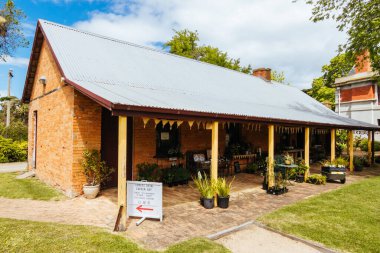 Somers 'ta Coolart Bataklıkları ve Çiftliği Mornington Yarımadası' nda sıcak bir bahar günü, Victoria, Avustralya