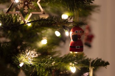 Tatil döneminde Avustralya Noel süslemeleri