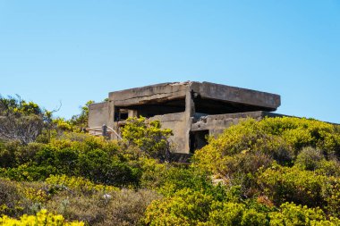 Nepean Noktası 'nda Cheviot Hill ve Victoria, Avustralya' da sıcak bir yaz gününde