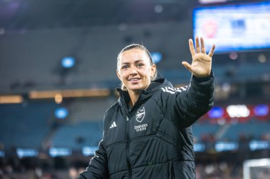 MELBOURNE, AUSTRALIA - 24 Mayıs 2024 tarihinde Melbourne 'da düzenlenen Küresel Futbol Haftası' nda A-League All-Stars Women takımını yenen Arsenal Women FC 'den Katie McCabe